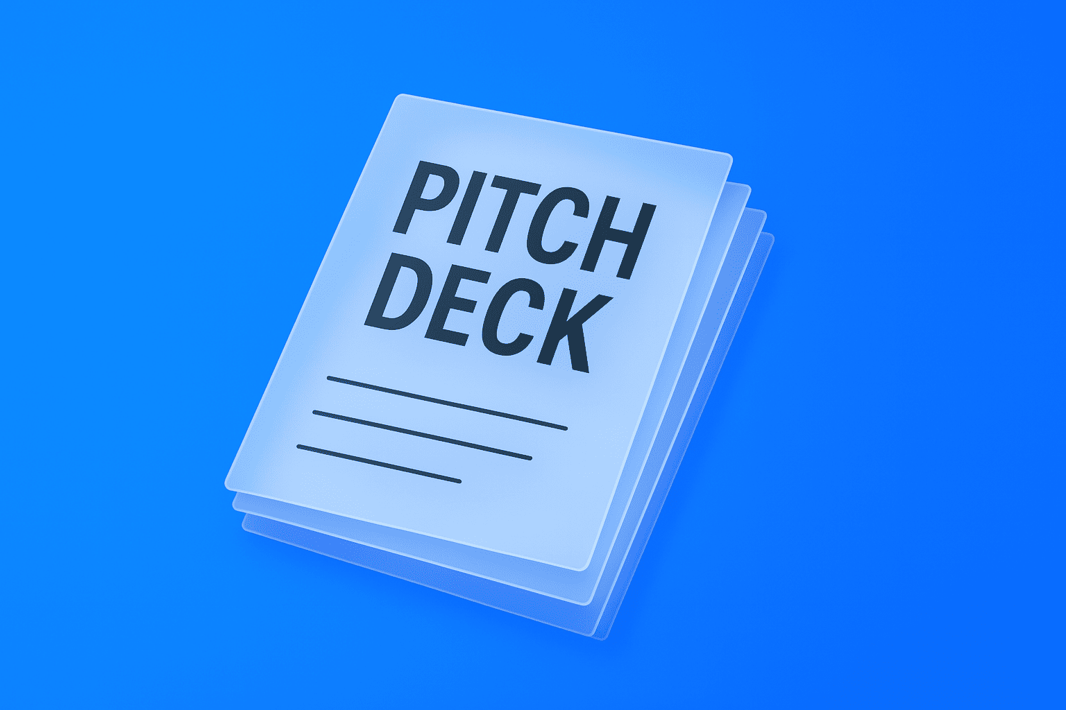 Startup Pitch Deck
